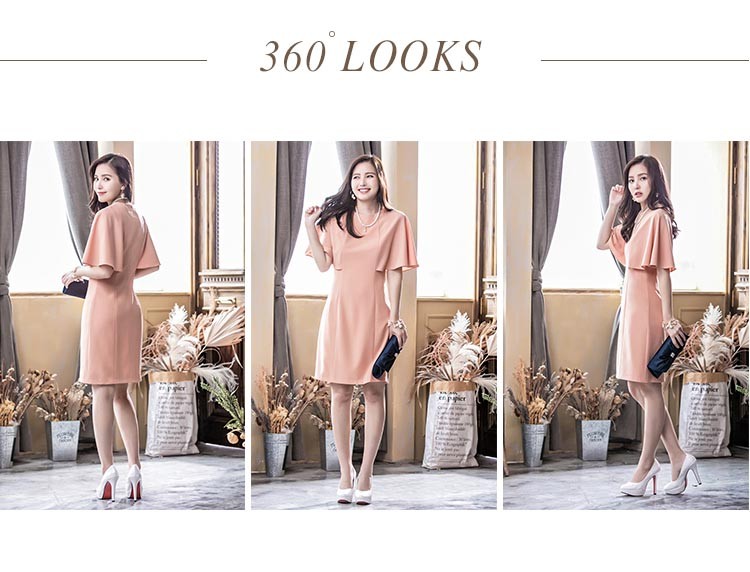 パーティードレス 秋冬 袖あり 袖レース 大きいサイズ 結婚式 冬 袖あり 結婚式 二次会 ドレス お呼ばれ 20代 30代 40代