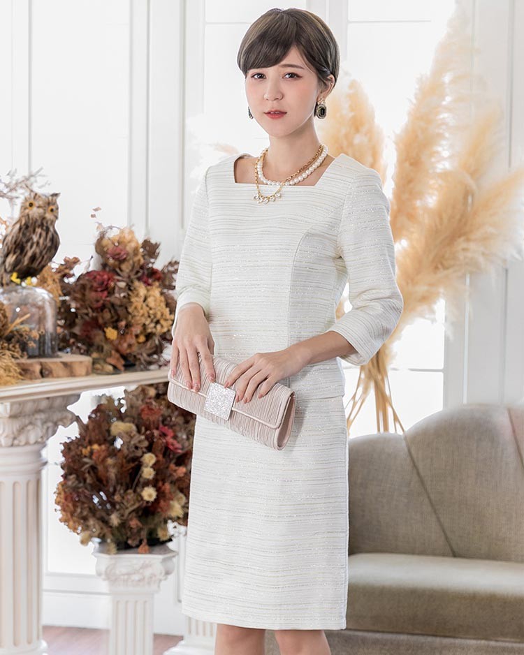 ドレス お呼ばれ 結婚式 パーティードレス