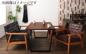 ダイニングセット（テーブル ソファ） ヴィンテージスタイル ソファ  