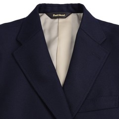 大量上品入荷 秋冬 ポールスチュアート メンズ Paul Stuart シルバーメタル釦ブレザー ネイビー アイコニック２ボタン ホップサック 全てのアイテム