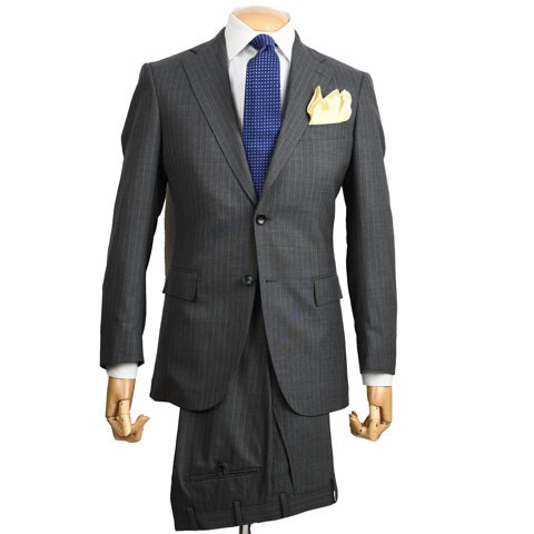 全国組立設置無料 春夏 ポールスチュアート メンズ Paul Stuart ビジネスドレススーツ ミディアムグレー テーラード２ボタンイーストゲートモデル ウールシャンブレー 激安の Lamaimuaythaicamp Com