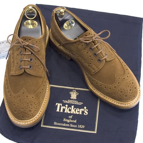 Tricker's（トリッカーズ） ウィングチップ 7292 バートン Tricker's