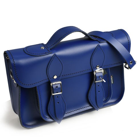 Zatchels 2 way バッグ 本革 ザッチェルズ Zatchels（ザッチェルズ） サッチェルバッグ-11.5インチ ロイヤル