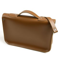 Zatchels（ザッチェルズ） サッチェルバッグ-11.5インチ チェスナット