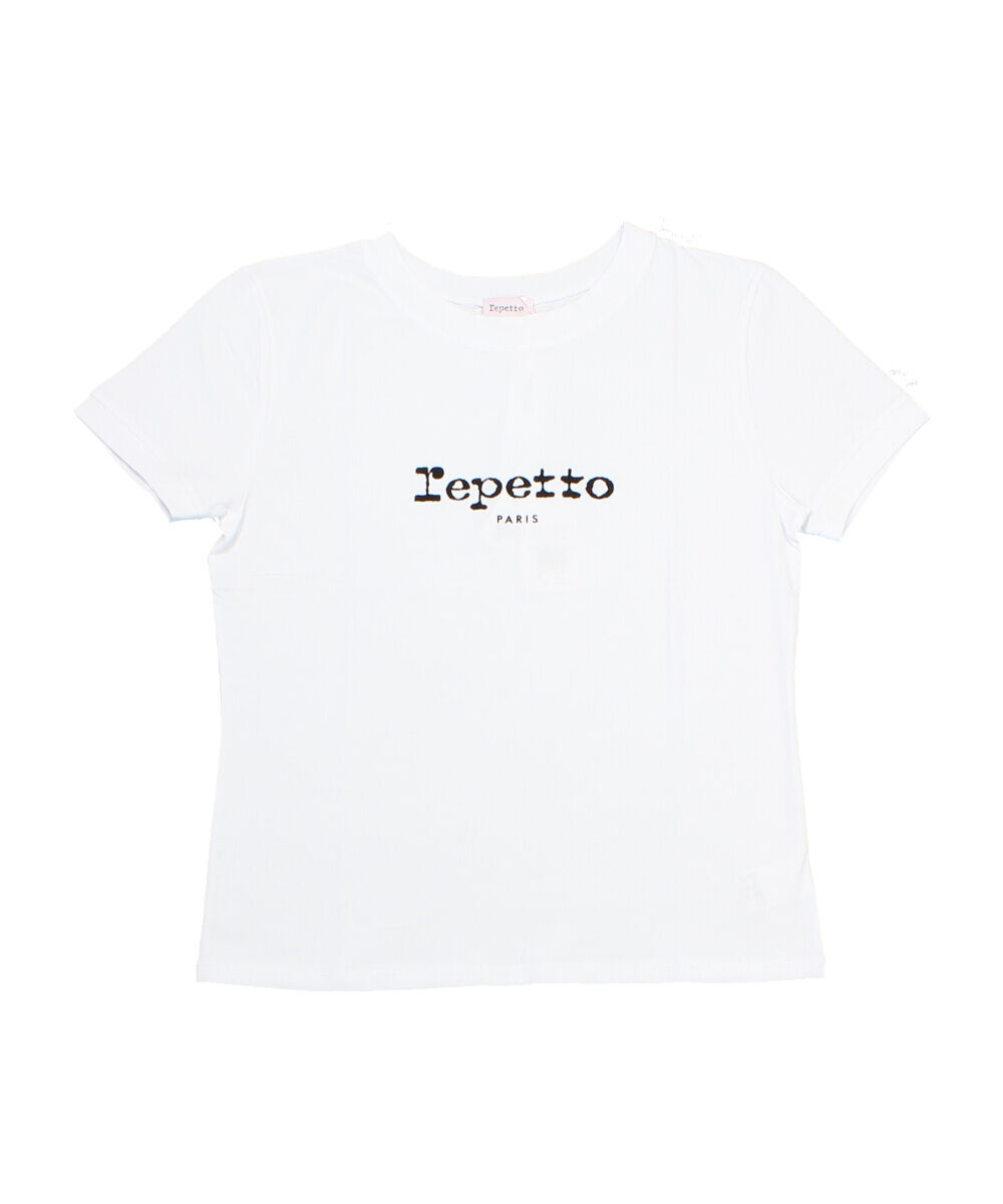 レペット ロゴTシャツ カットソー repetto Logo T-shirt repetto 2022春夏新作 レディース 国内正規品｜etre-ys｜03