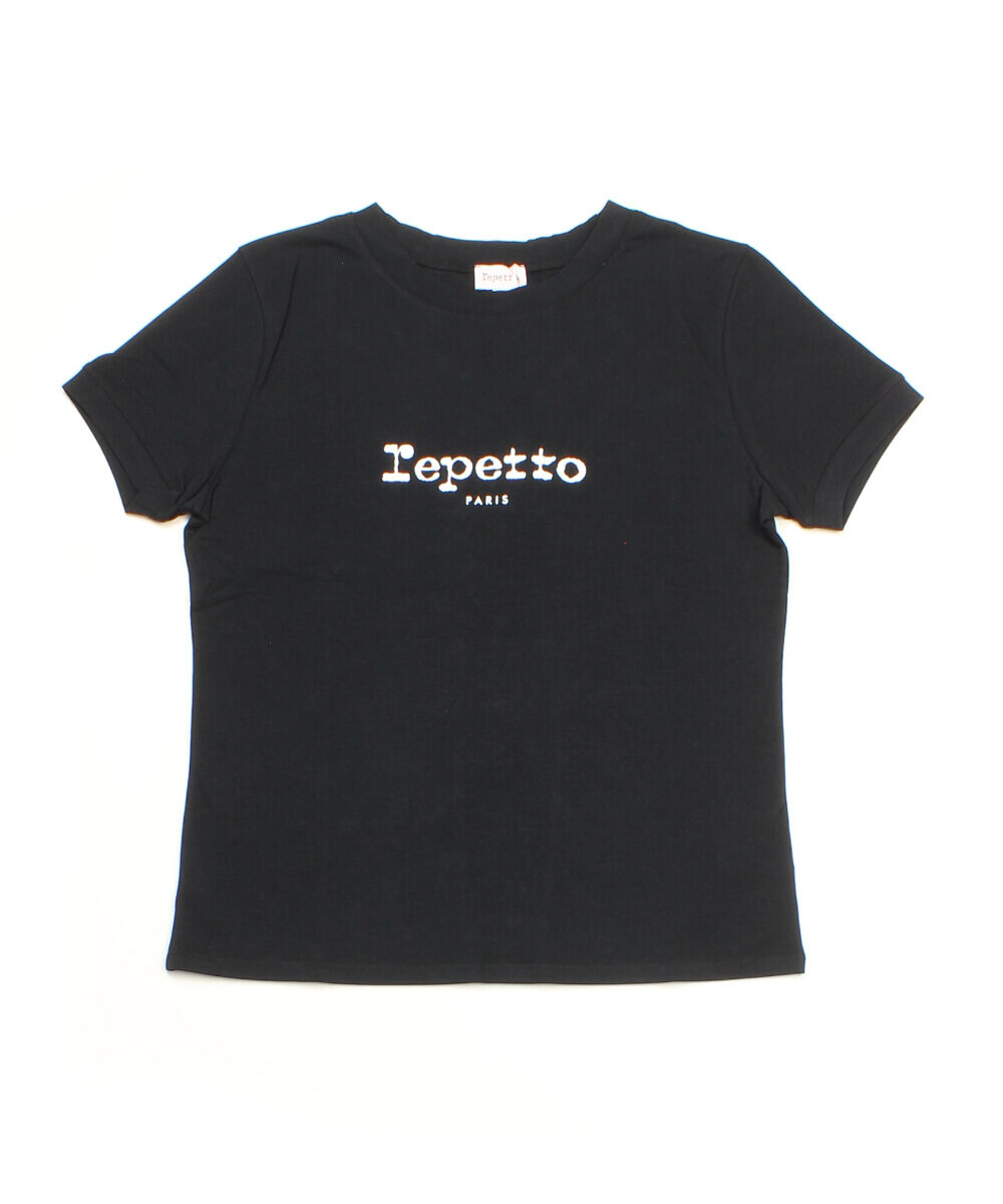 レペット ロゴTシャツ カットソー repetto Logo T-shirt repetto 2022春夏新作 レディース 国内正規品｜etre-ys｜04