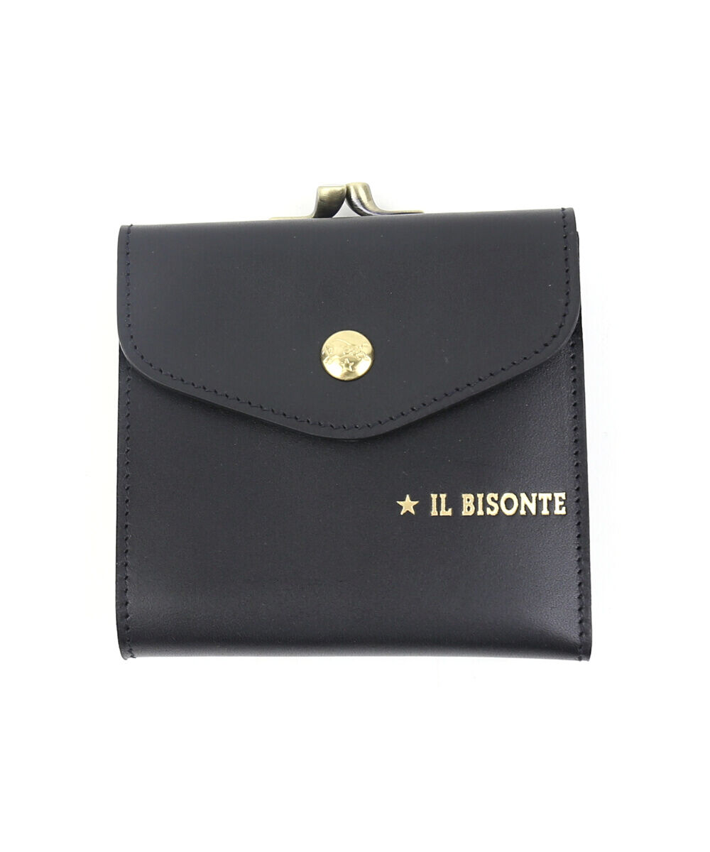 イルビゾンテ がま口財布 ウォレット 二つ折り財布 IL BISONTE 2022春夏新作 レディース メンズ 国内正規品 爆買の画像