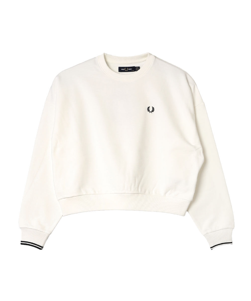 2025　FRED PERRY /トレーナー　Tipped Sweatshirt フレッドペリー Tipped Sweatshirt FRED PERRY 2025秋冬新作