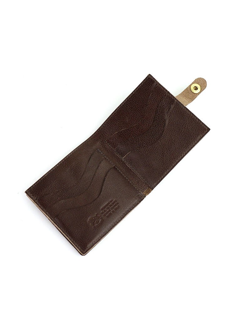 IL BISONTE イルビゾンテ レザー 二つ折り ミニ財布・412228