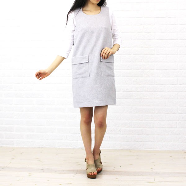 denicher(デニシェ)コットンリネン ミックスツイード ノースリーブワンピース・TOO-2857-1701401【ワンピース・チュニッ    レディース 女性 誕生日プレゼント ギフト 正規品 新品 denicher(デニシェ) コットンリネンミックスツイードノースリーブ