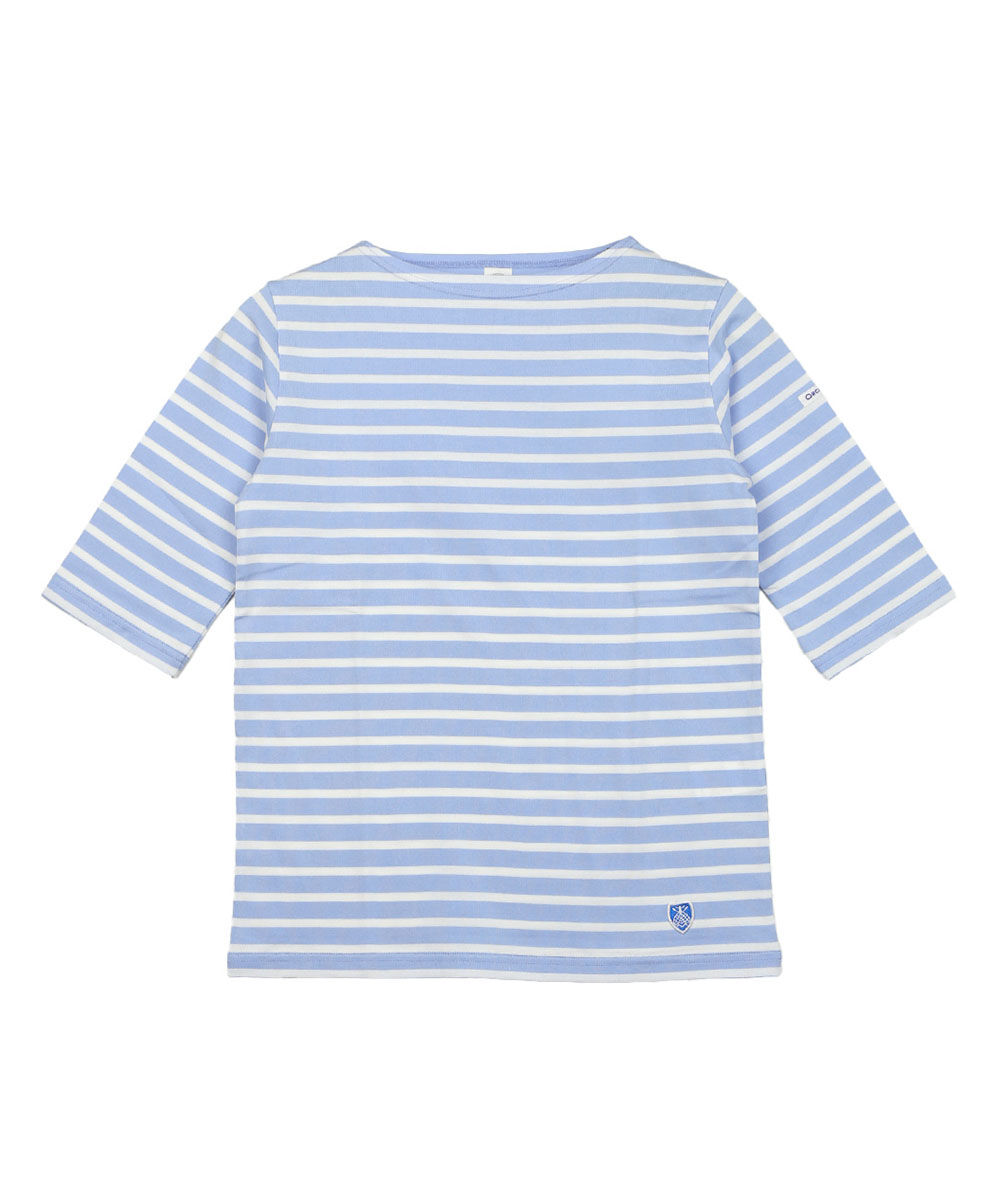 オーチバル・オーシバル 40/2ジャージー ボートネック ハーフスリーブプルオーバー ORCIVAL レディース 国内正規品