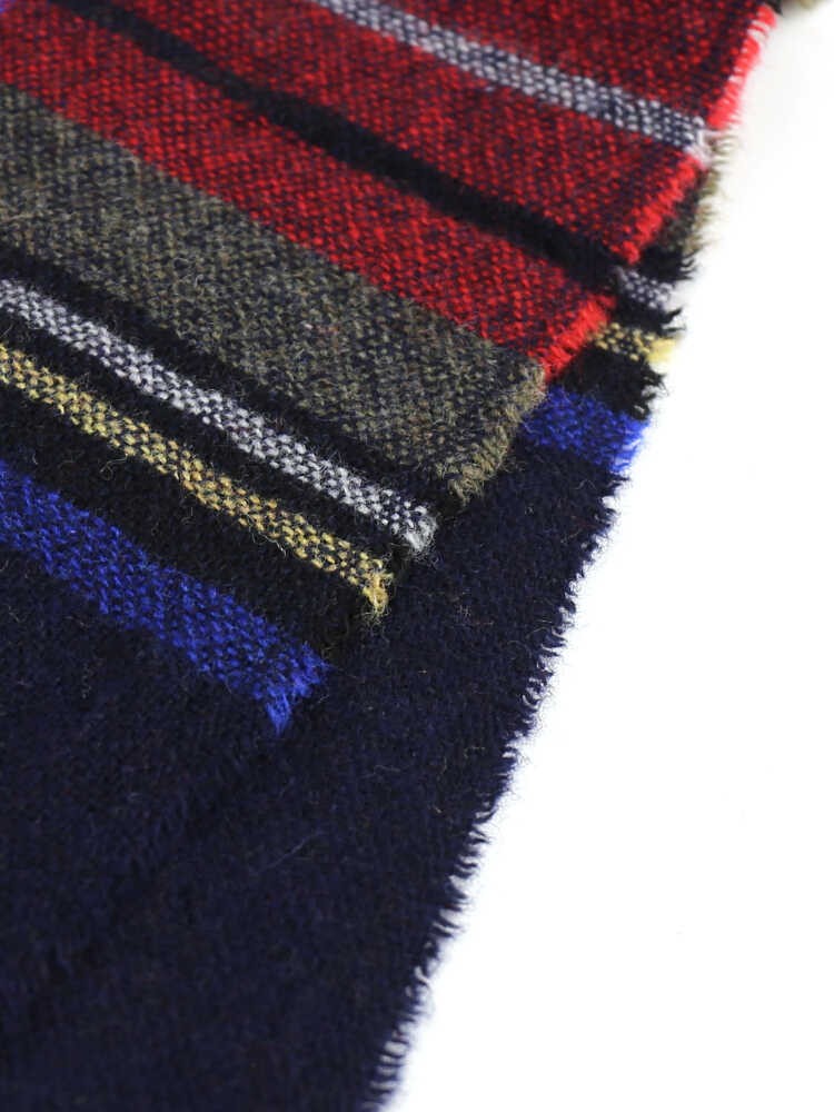 Ellebi エレビ ウールナイロン チェック ストール Nel1351 0341502 Etre Par Bleu Comme Bleu 通販 Paypayモール