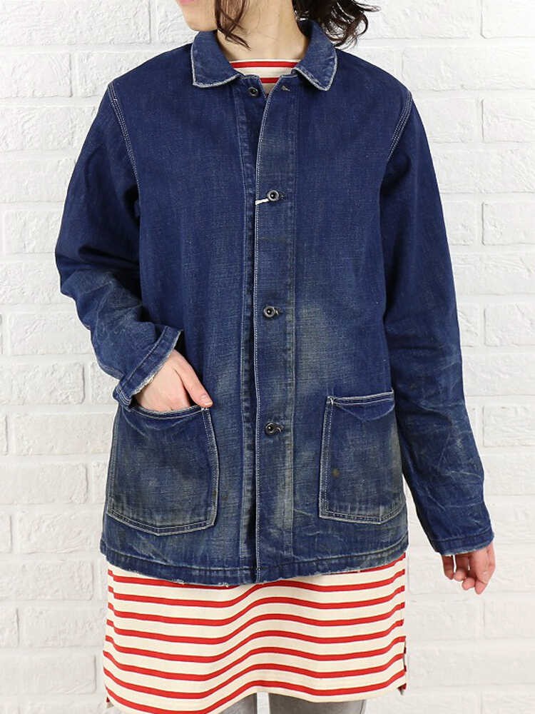 直営店 【chimala/チマラ】for luxe DENIM COVERALL Gジャン/デニム