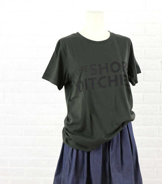 新作 upper hights(アッパーハイツ)コットン 半袖 ロゴ Tシャツ “THE