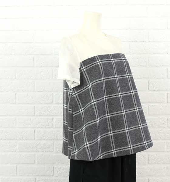 PAUL&JOE SISTER(ポール＆ジョー シスター)コットン PASTRAL LACE 半袖 スウェットプルオーバー・3653196321-3641501 PAUL & JOE SISTER PAUL&JOE SISTER(ポール＆ジョー シスター