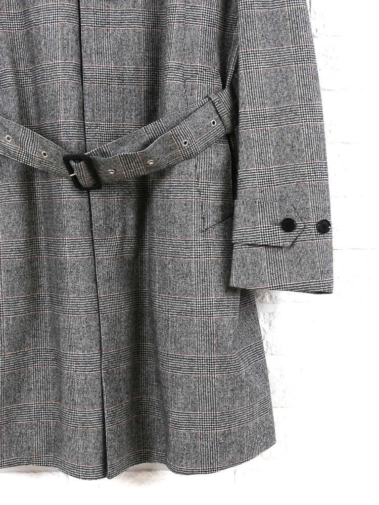 TOMORROWLAND(トゥモローランド)ウール グレンチェック ベルト付き