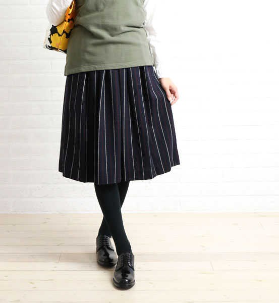 イサトデザインワークス ISATO DESIGN WORKS タックスカート ILS