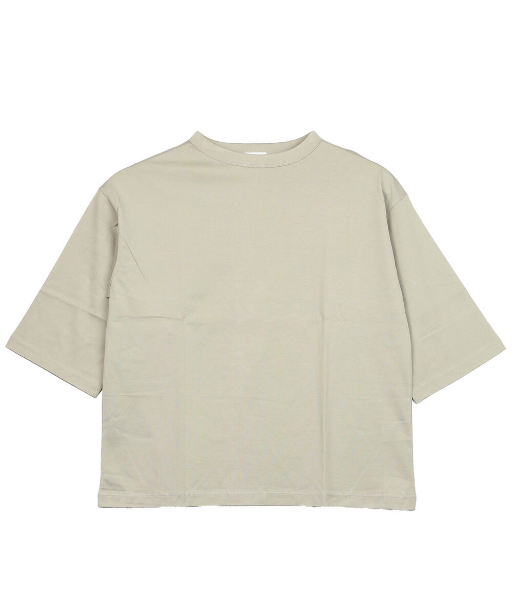 ハンドバーク 60/2 BOTTLE NECK 3/4 SLEEVE T-SHIRT handvaerk