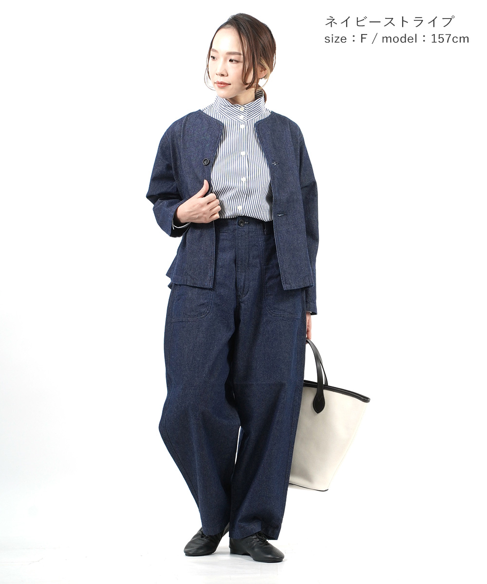SETTO セット ショート丈シャツ オッカケシャツ OKKAKE SHIRT