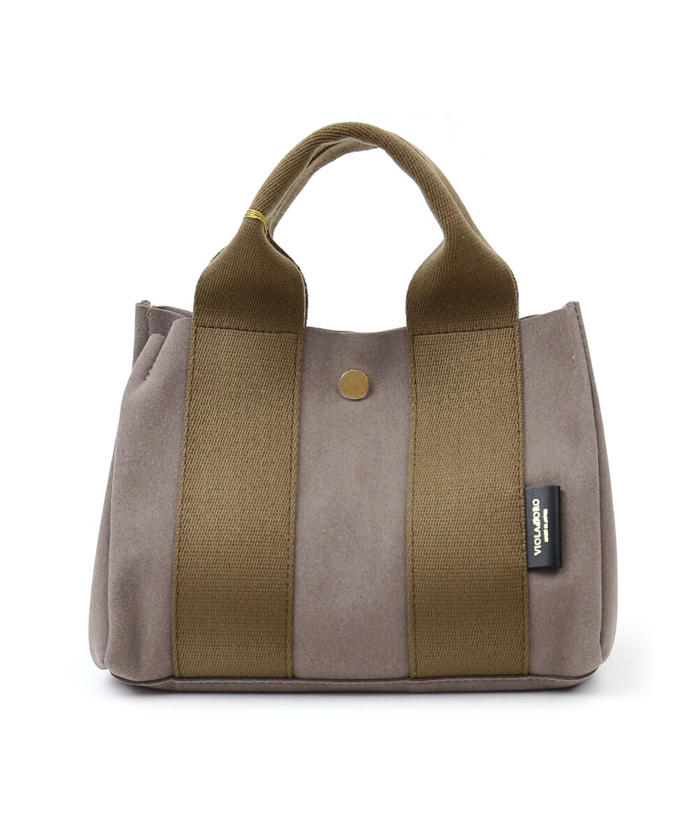 VIOLAd'ORO（ヴィオラドーロ） GINO マイクロファイバースエードトート