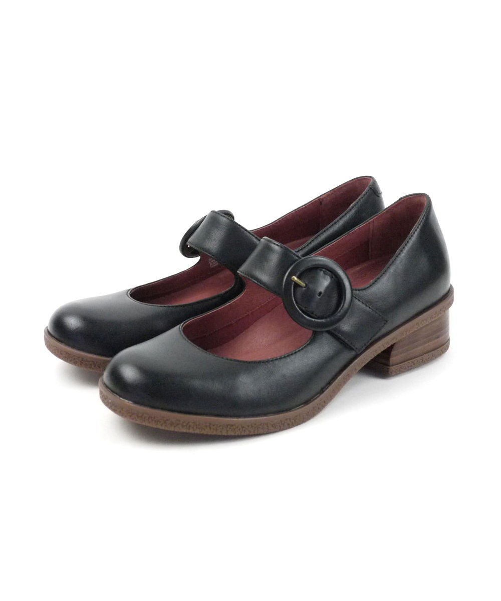 【絶品】 SAM 39 お値下げ✩︎ダンスコ 黒 メリージェーン ストラップシューズ 靴