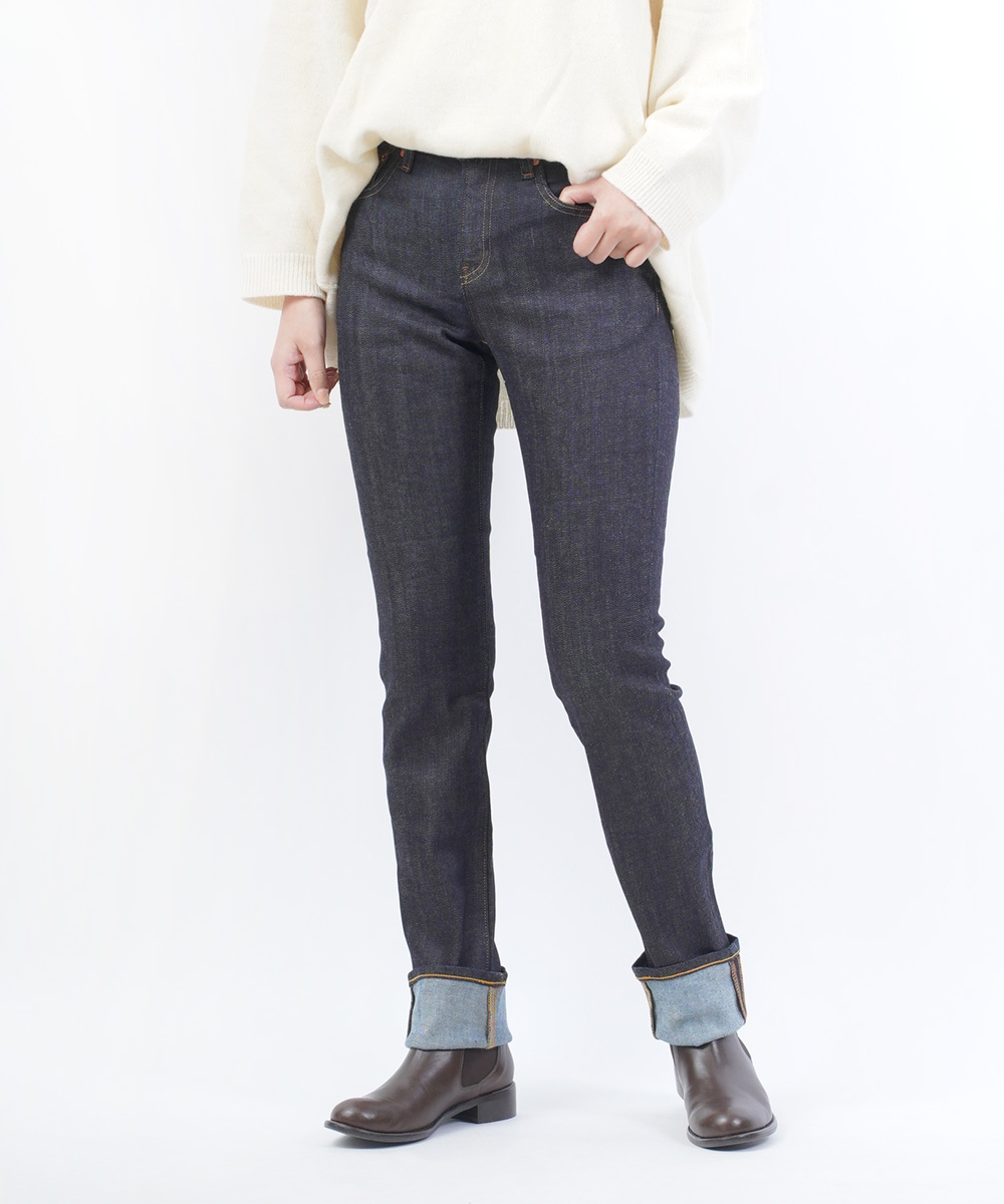 RED CARD Liberty Roll Up ストレッチデニム 25 美品