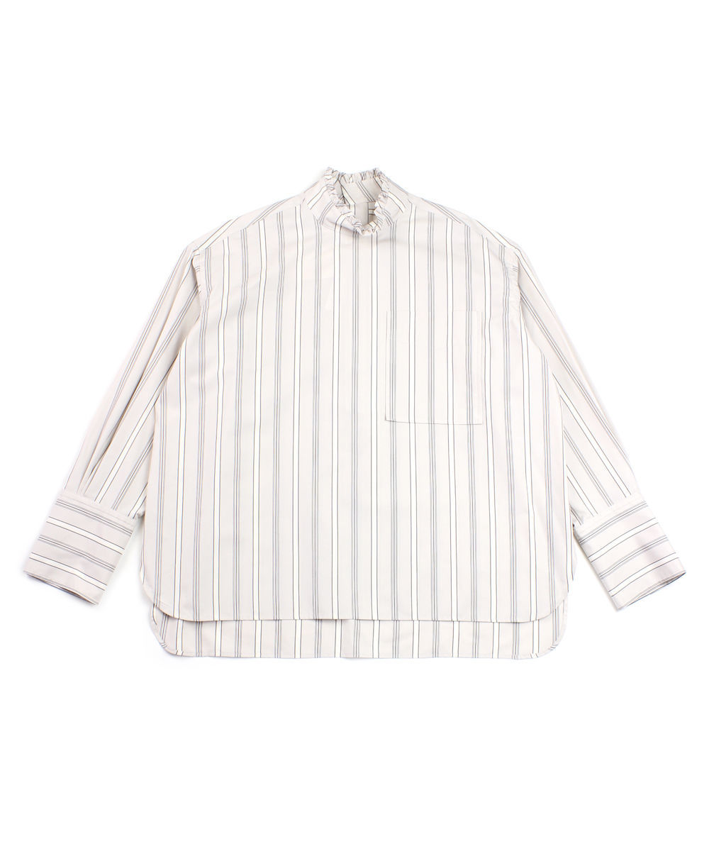 THE SHINZONE シンゾーン ハイネックフリルブラウス ザ シンゾーン ハイネックフリルブラウス HIGH NECK FRILL BL THE