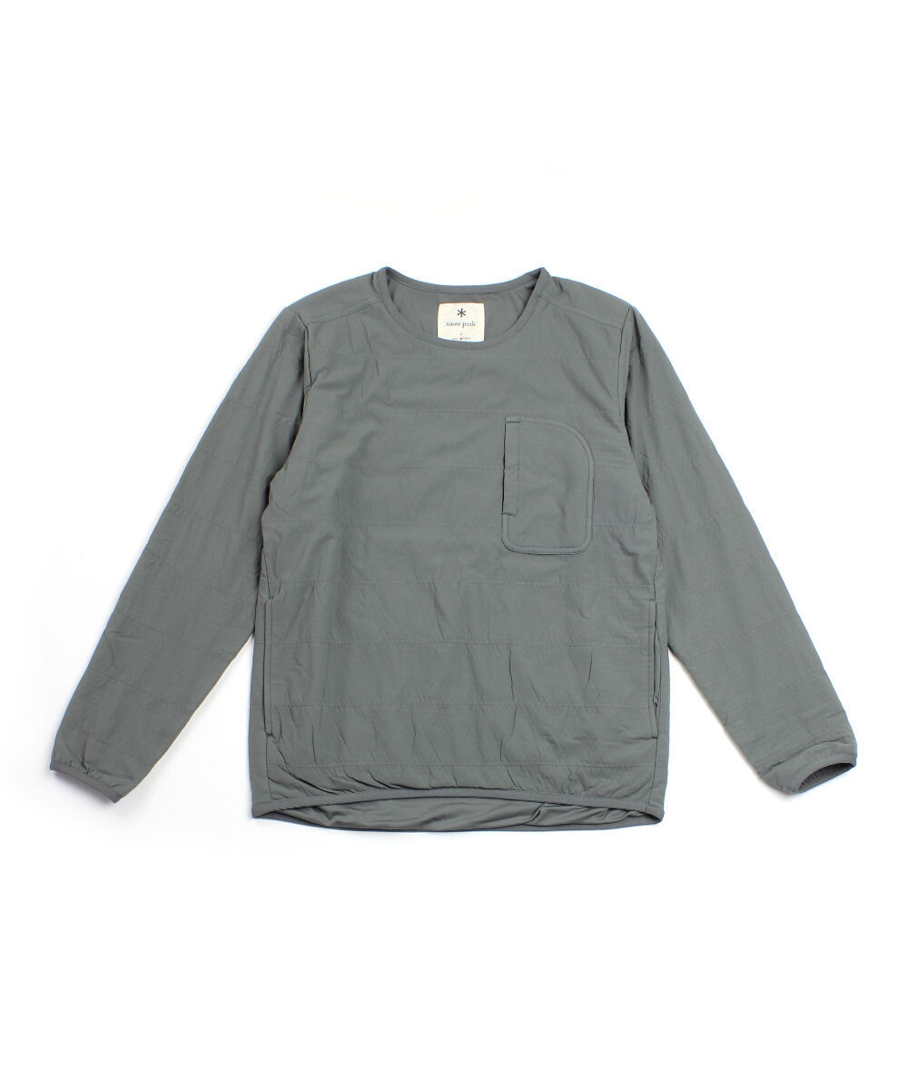 スノーピーク インサレーション 中綿プルオーバー Flexible Insulated