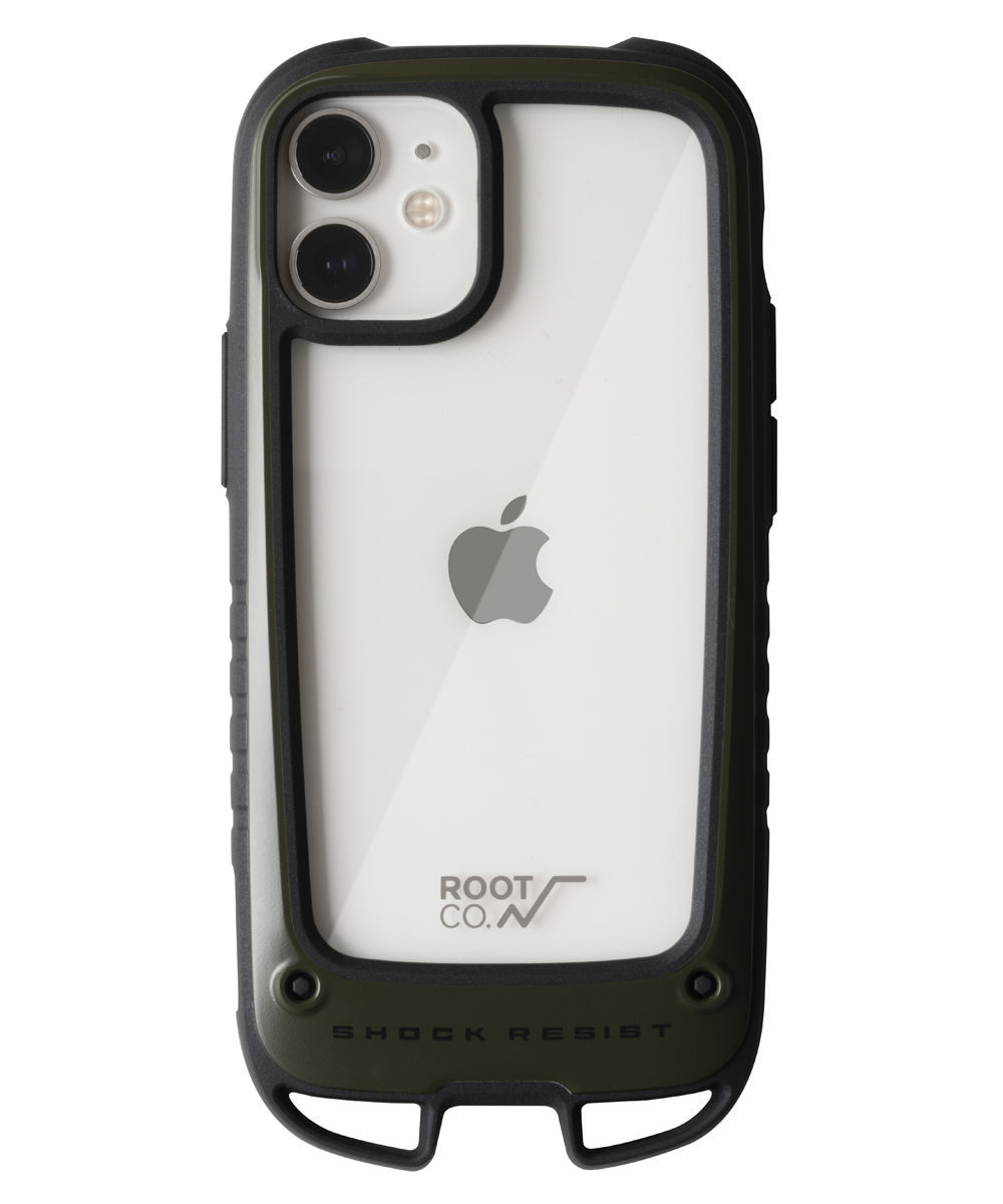 ルート/ルートコー iPhone12 mini専用 GRAVITY Shock Resist Case +