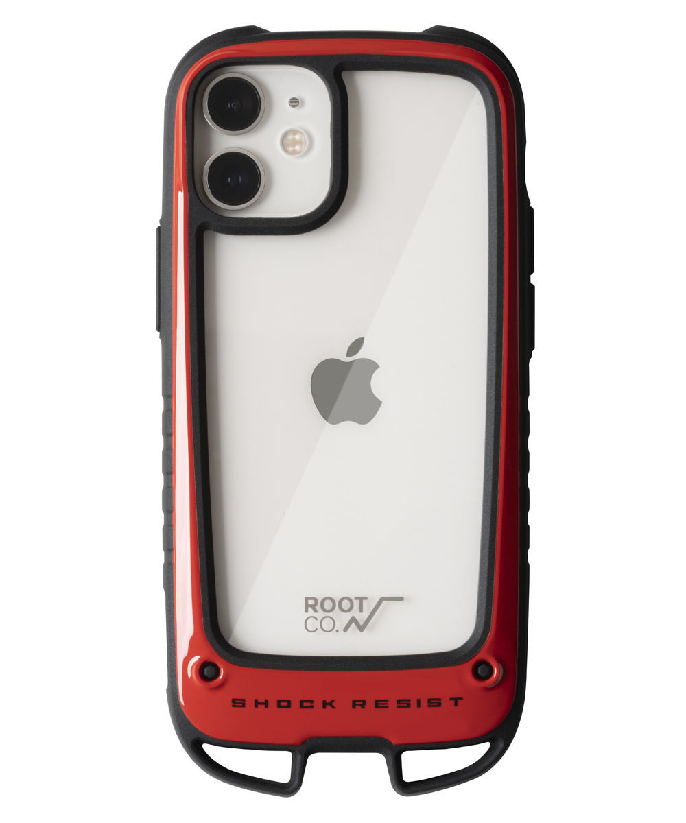 ルート/ルートコー iPhone12 mini専用 GRAVITY Shock Resist Case +