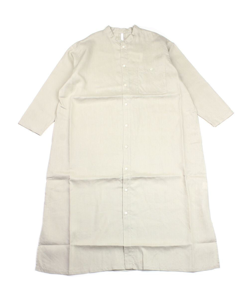 NATURAL LAUNDRY ナチュラルランドリー ロングシャツワンピース