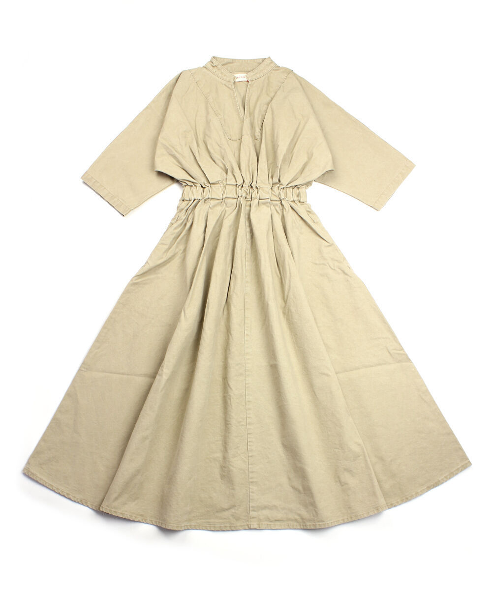 メヤメ ロングワンピース コットンワンピース COTTON DRESS MEYAME