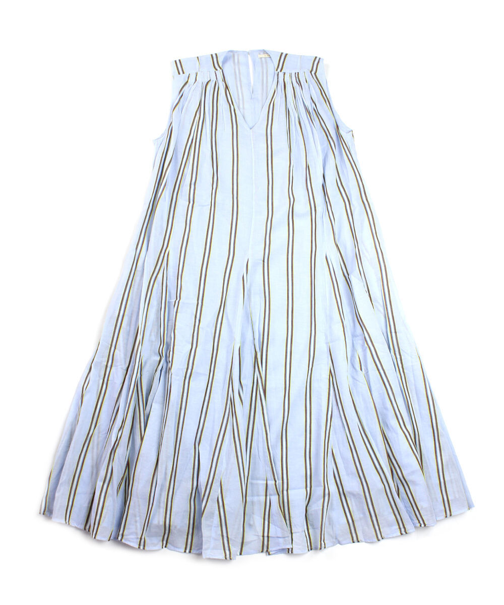 ヌキテパ ノースリーブワンピース パネル ロング C.Voile Stripe Panel Sleeveless Dress ne Quittez  pas レディース 国内正規品 : 010511gh3 : etre!par bleu comme bleu - 通販 - Yahoo!ショッピング