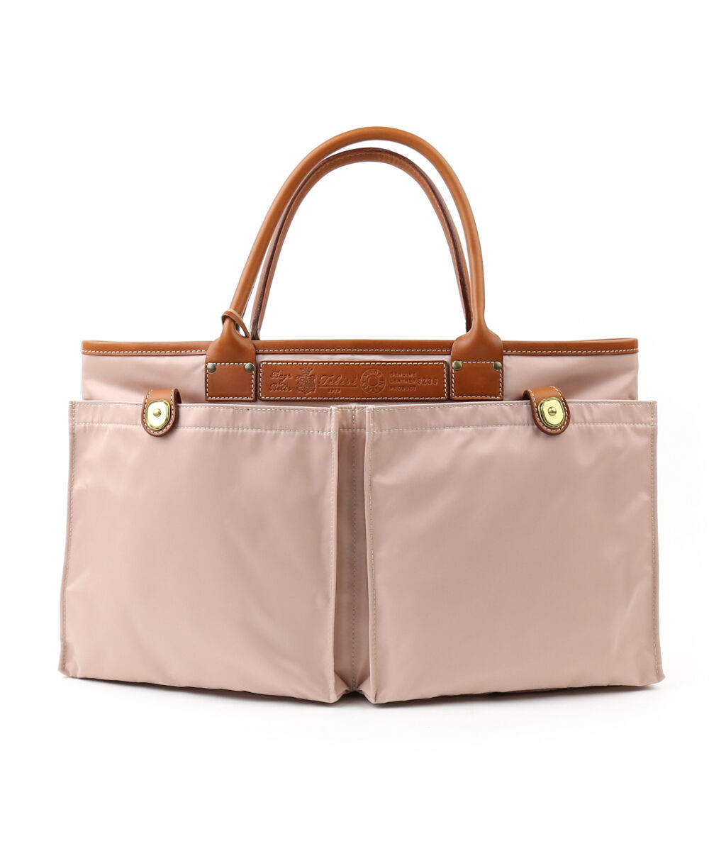 美品】Felisi フェリージ トートバッグ 9236 ゴールド色 底板付