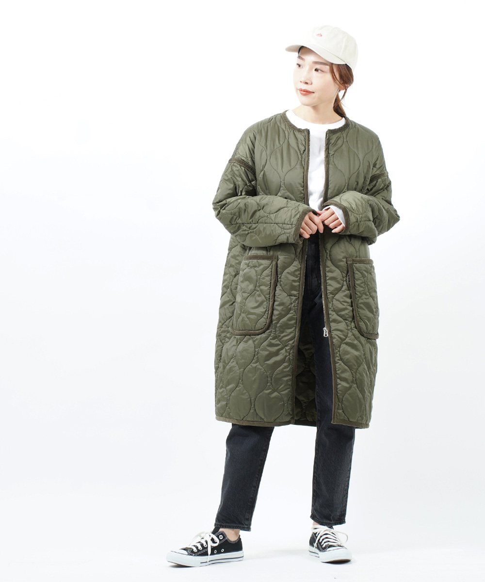 耐熱 二層 足あとぐらす (M) 新品 THE SHINZONE QUILTING COAT - 通販