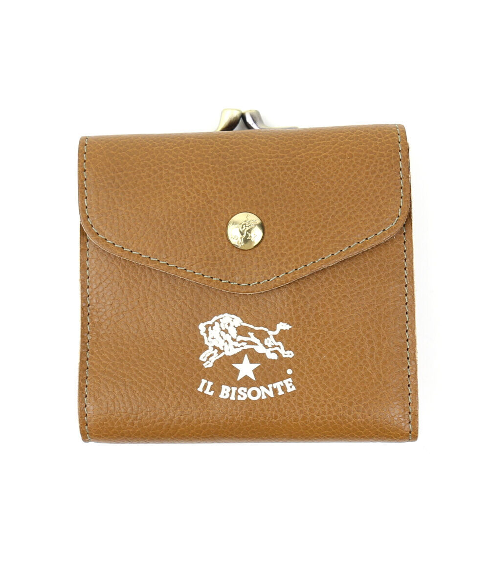 イルビゾンテ 二つ折り財布 がま口財布 ウォレット IL BISONTE