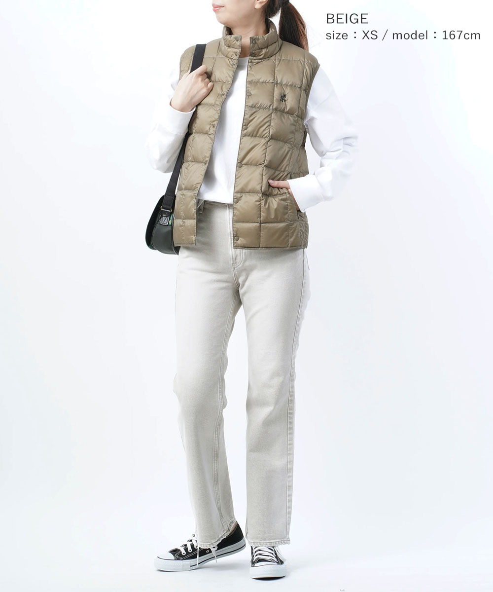 グラミチ ライトダウンベスト パッカブルダウンベスト INNER DOWN VEST