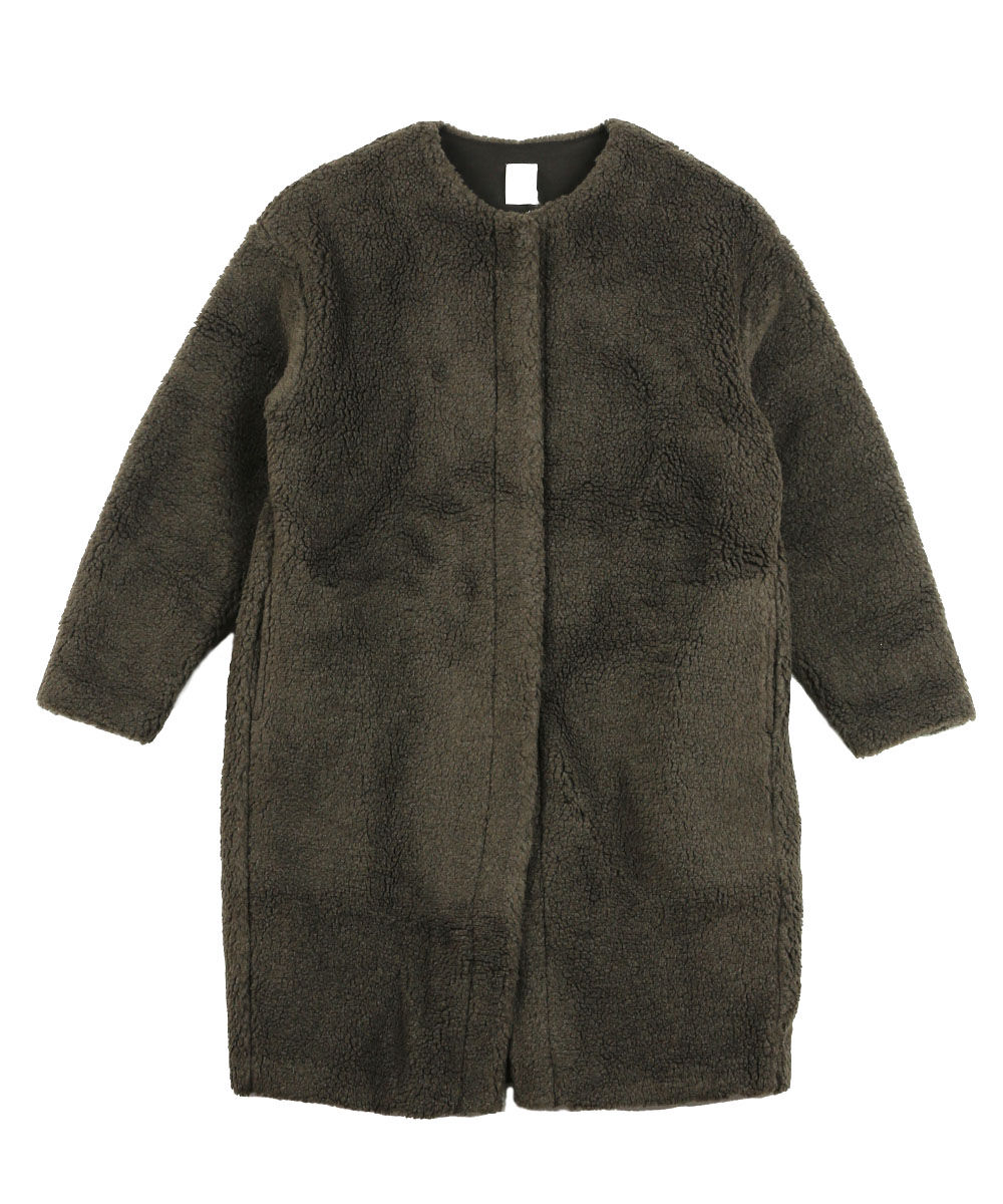 PUPULA（ププラ） ロングコート ボアコート レディース 国内正規品