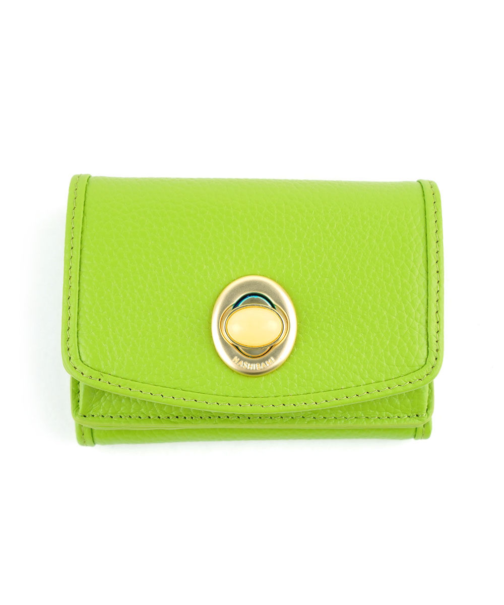 ハシバミ ジェムストーン 天然石 ミニウォレット Hashibami 2025秋冬