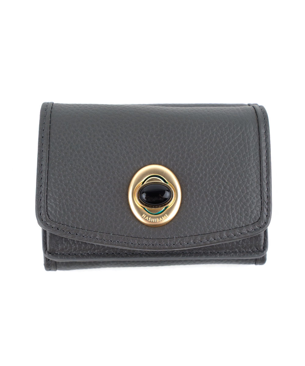ハシバミ ジェムストーン 天然石 ミニウォレット Hashibami 2025秋冬