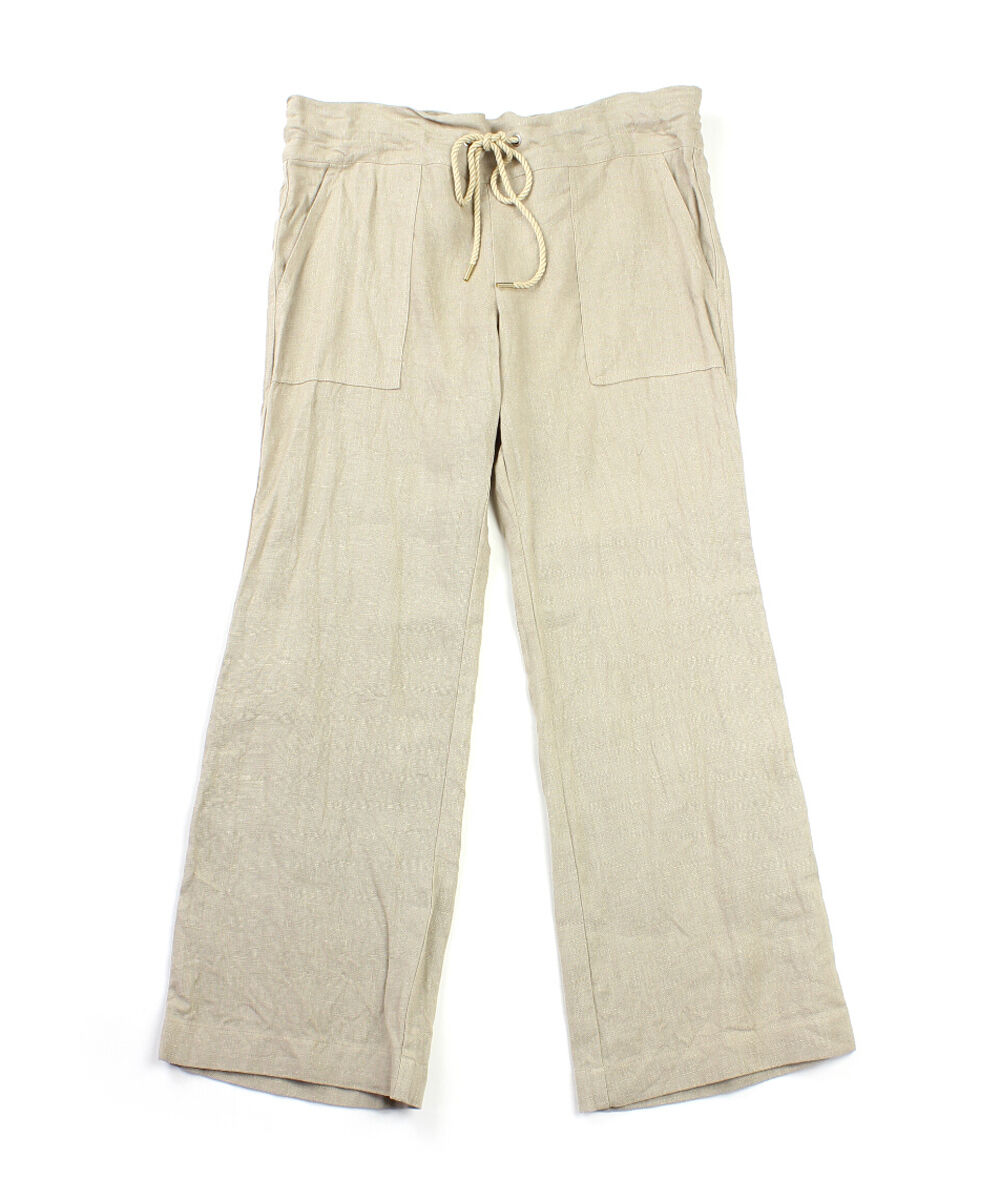 メヤメ ワイドパンツ LINEN PANTS リネンパンツ MEYAME レディース
