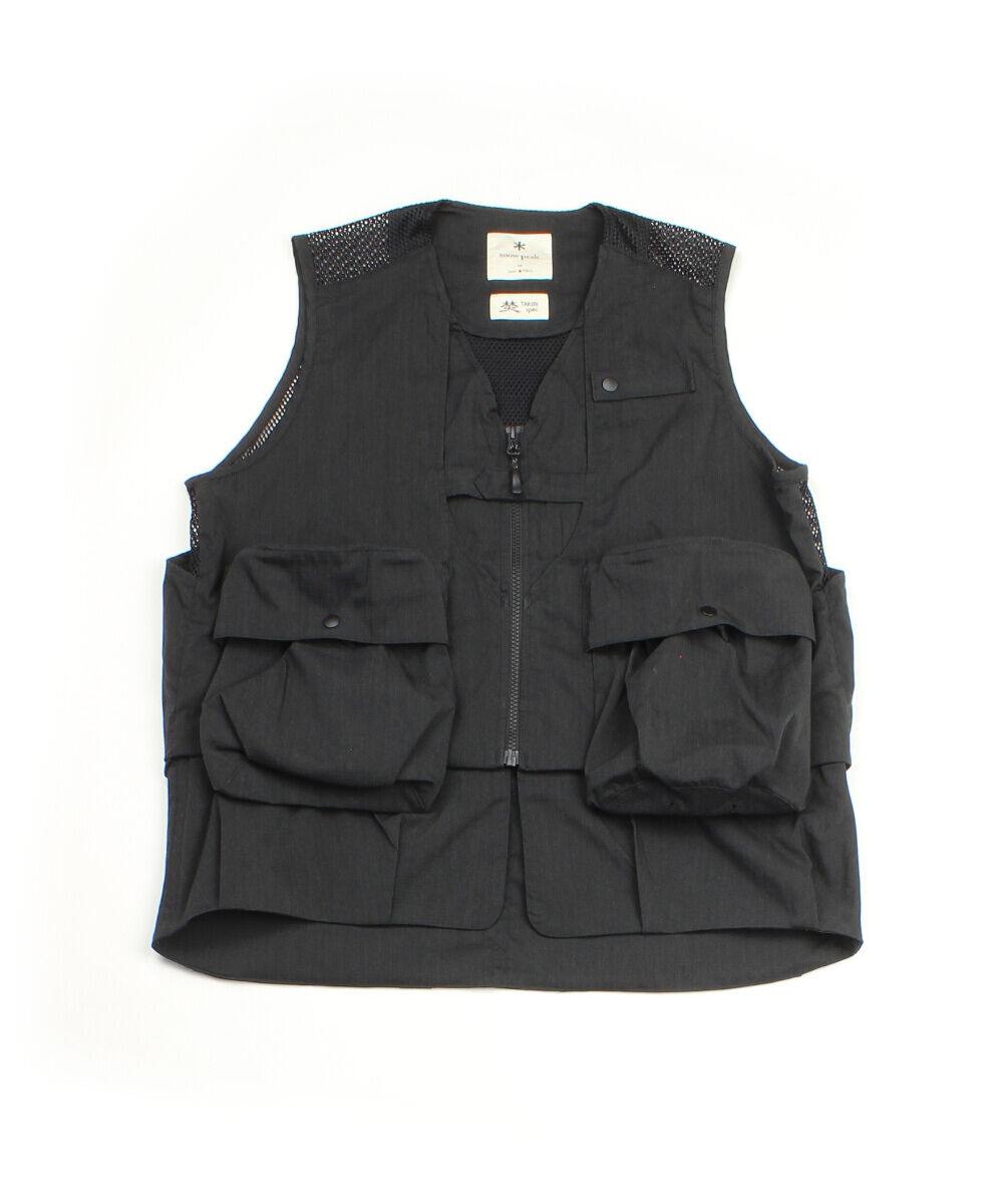 スノーピーク キャンプベスト 焚火ベスト Stretch FR Vest Snow Peak