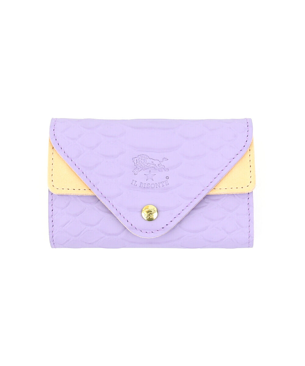 IL BISONTE（イルビゾンテ） ダブルフラップ カードケース 名刺入れ