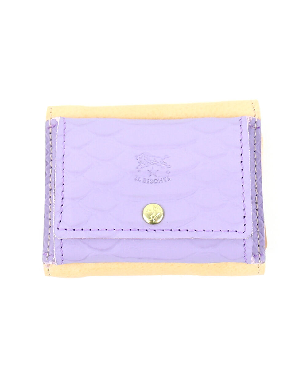 IL BISONTE イルビゾンテ 三つ折り財布 ミニ財布 トリフォルド  