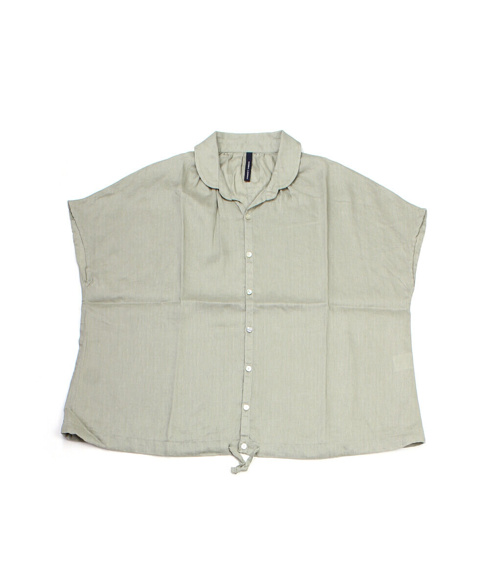 NATURAL LAUNDRY ナチュラルランドリー フレンチドローシャツ