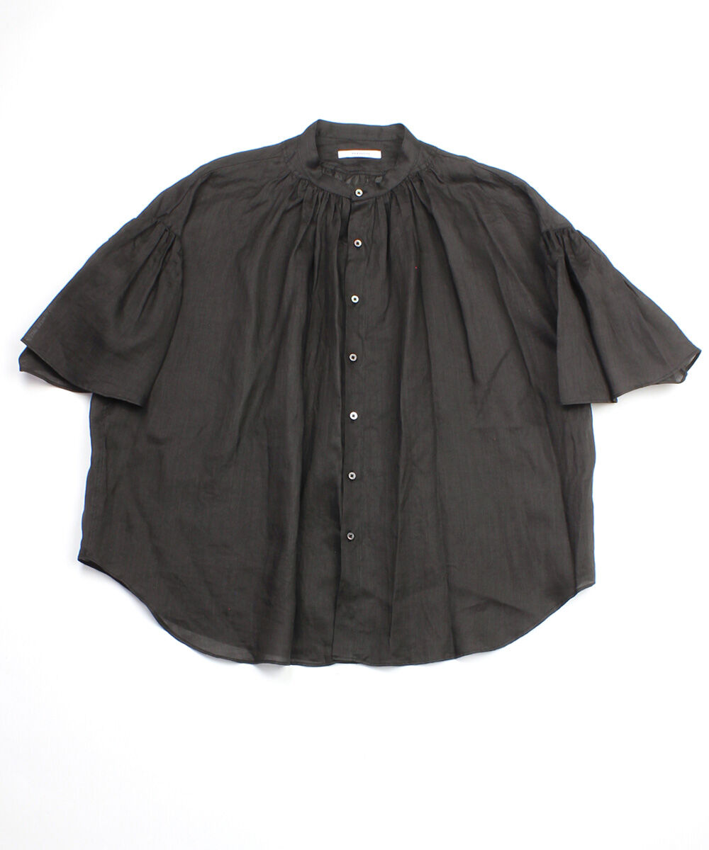 マノン アミカルシャツ ブラウス GATHER SLEEVE AMICAL SHT