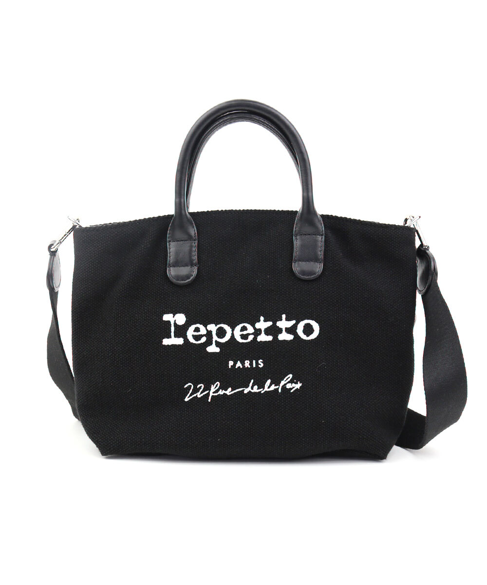 レペット ミニトートバッグ ショルダーバッグ Canvas mini Tote キャンバスミニトート repetto レディース 国内正規品｜etre｜03