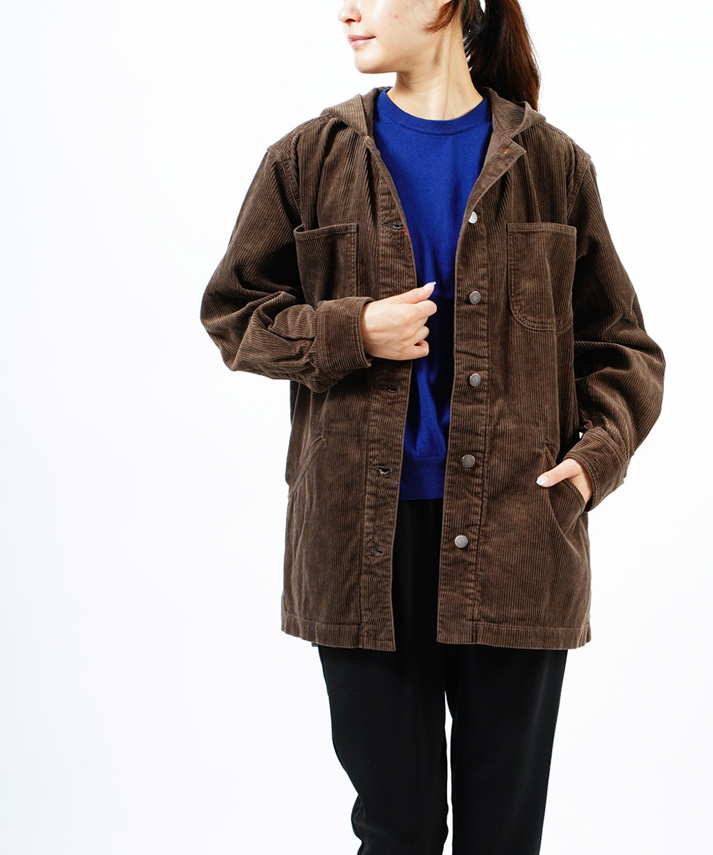 メヤメ フードジャケット CORDUROY HOODED JACKET コーデュロイ