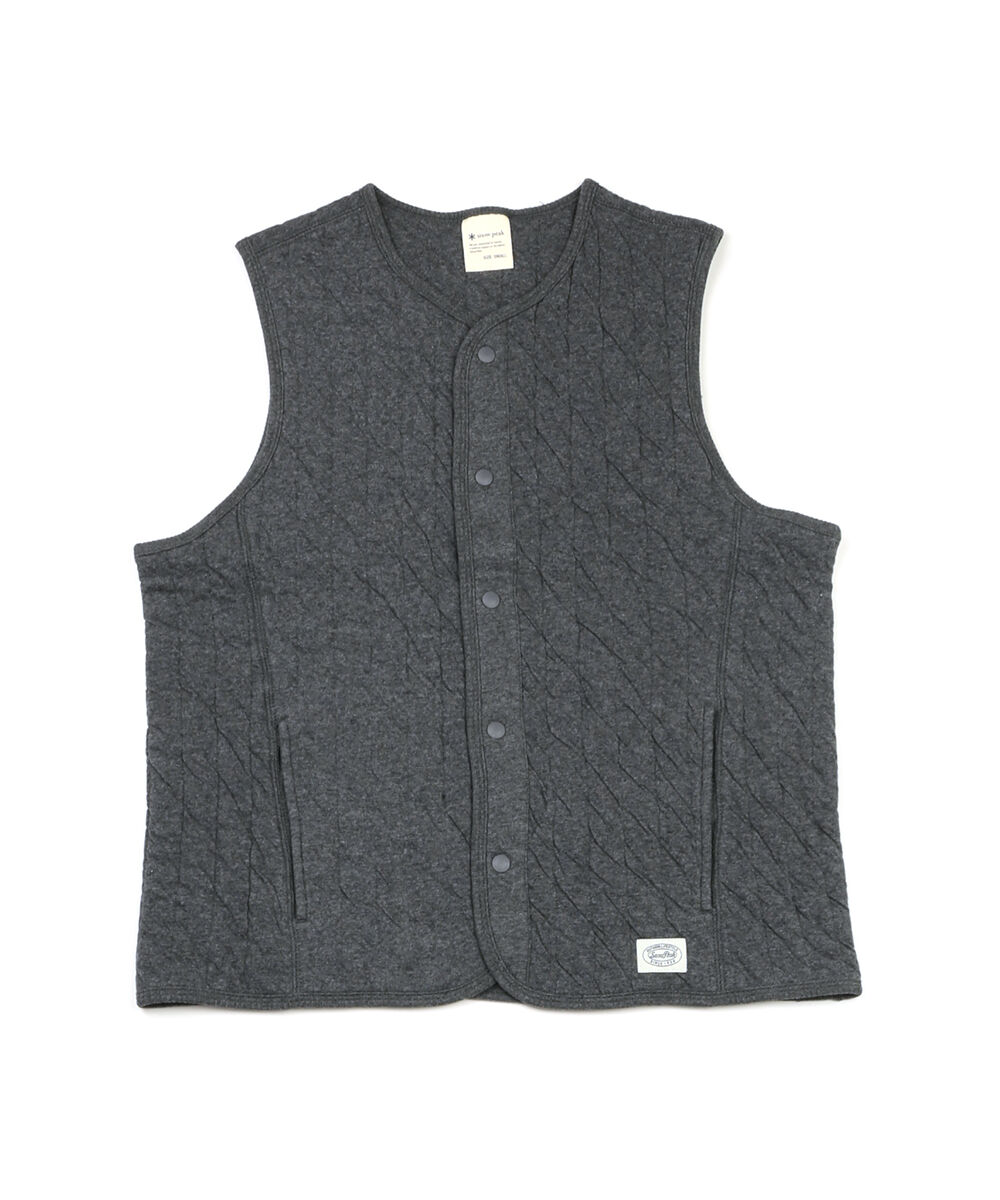 スノーピーク ベスト Natural Warm Stretch Vest Snow Peak レディース メンズ 国内正規品