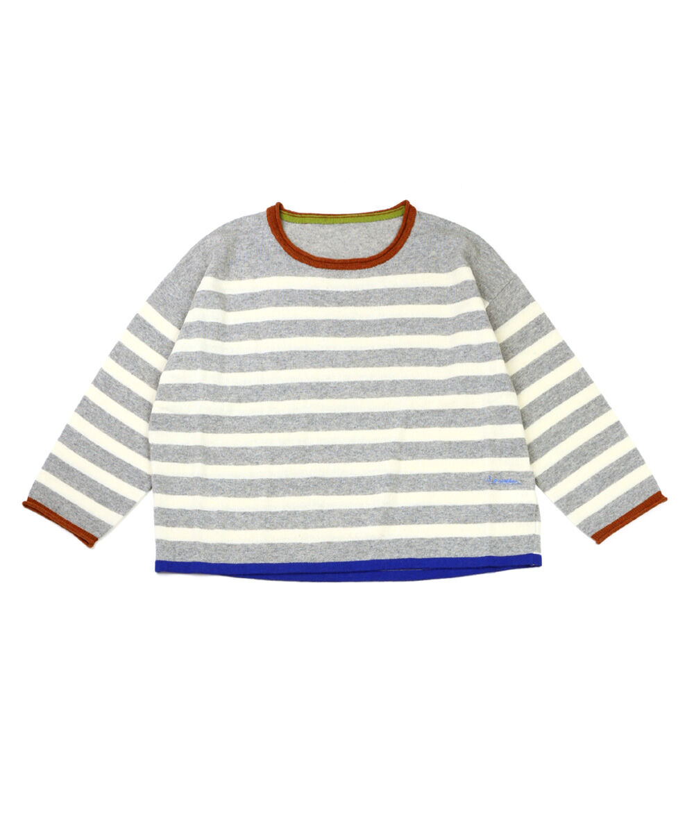 快晴堂 カイセイドウ プルオーバーニット Girl's Wide